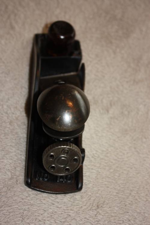 Rare Stanley No. 140 skew angle rabbet and block plane