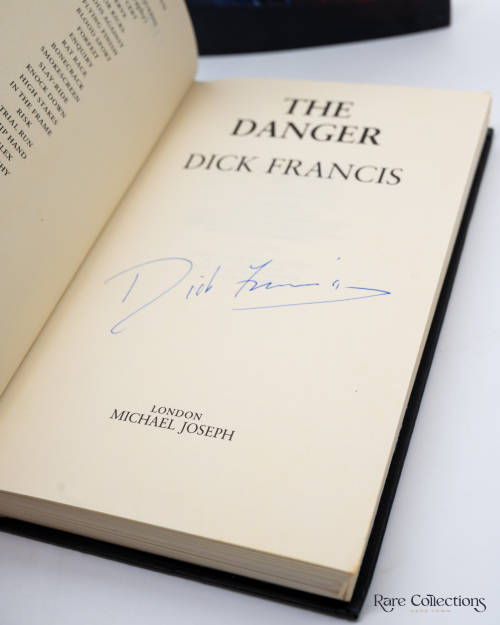 The Danger by Dick Francis - Signed Copy