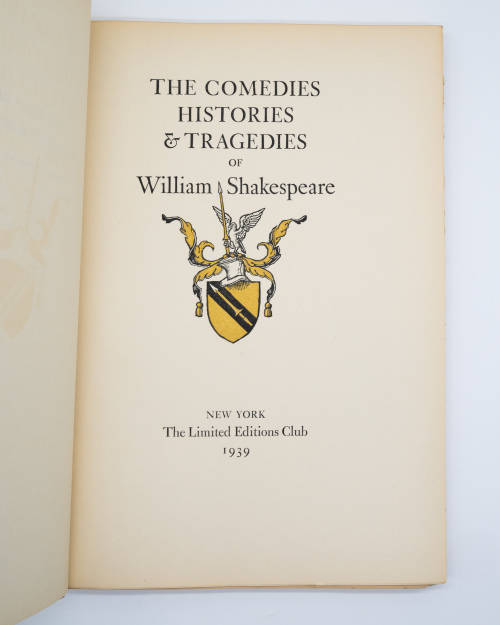 Triolus and Cressida by William Shakespeare (Limited Edition - Illustrator Demetrios Galanis)