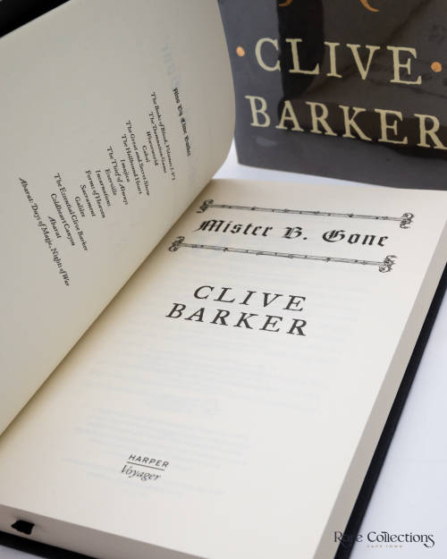 Mister B. Gone by Barker, Clive