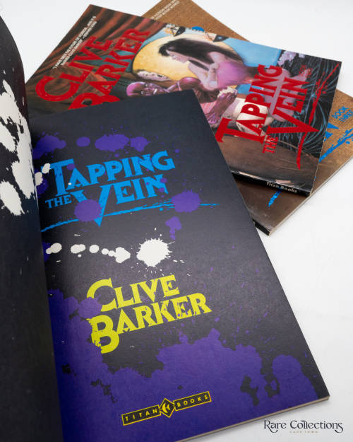 Tapping the Vein - vols 1, 2 and 3 by Barker, Clive