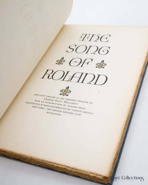 The Song of Roland (Signed Limited Edition - Illustrator Valenti Angelo)