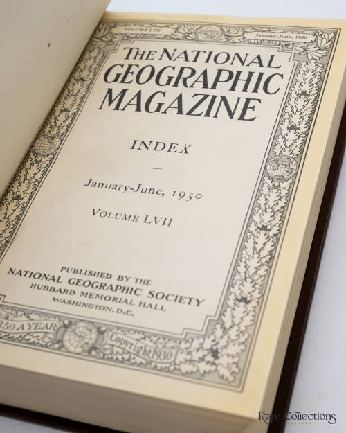 National Geographic Vol 57 Jan - June 1930