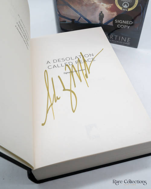 A Desolation Called Peace by Martine Arkady (Signed Copy - Winner Hugo and Locus Award)