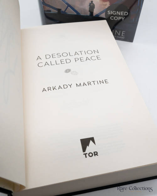 A Desolation Called Peace by Martine Arkady (Signed Copy - Winner Hugo and Locus Award)