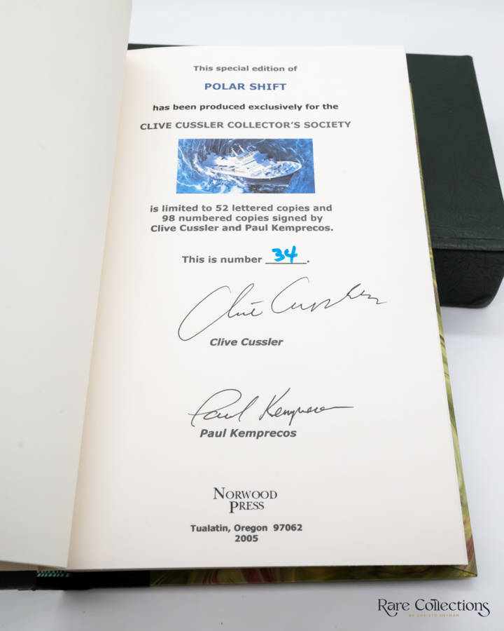 Polar Shift (#6 Numa Files) by Clive Cussler and Paul Kemprecos