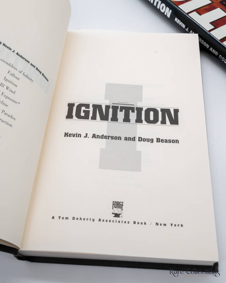 Ignition by Kevin J. Anderson and Doug Beason (Double Signed)