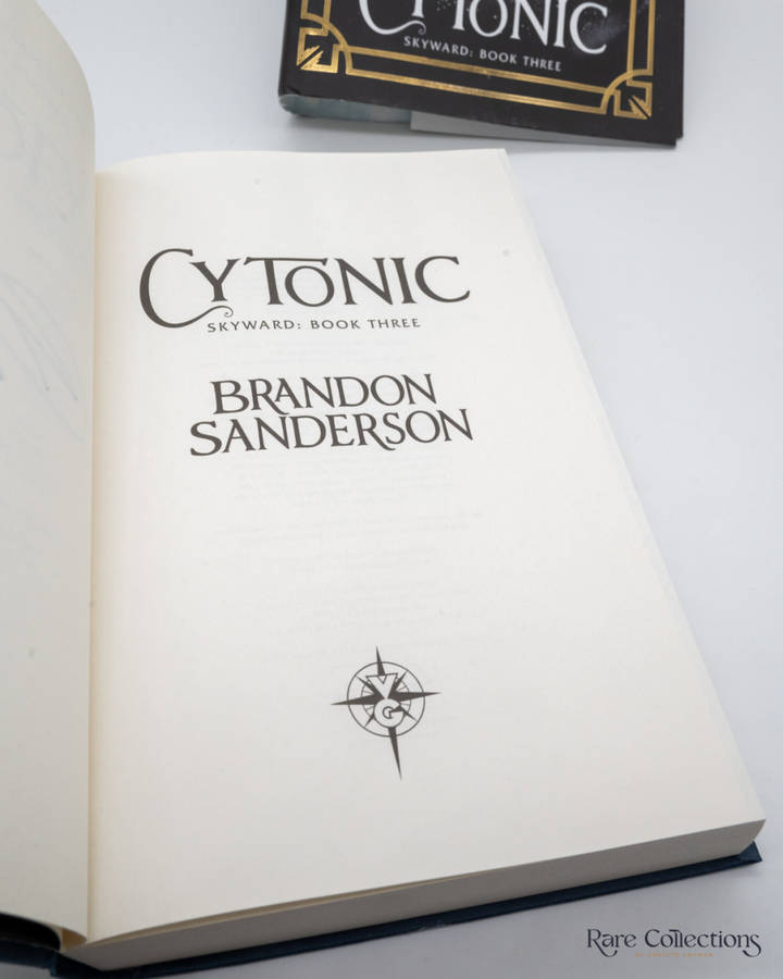 Cytonic (Skyward - Book 3) by Brandon Sanderson - signed