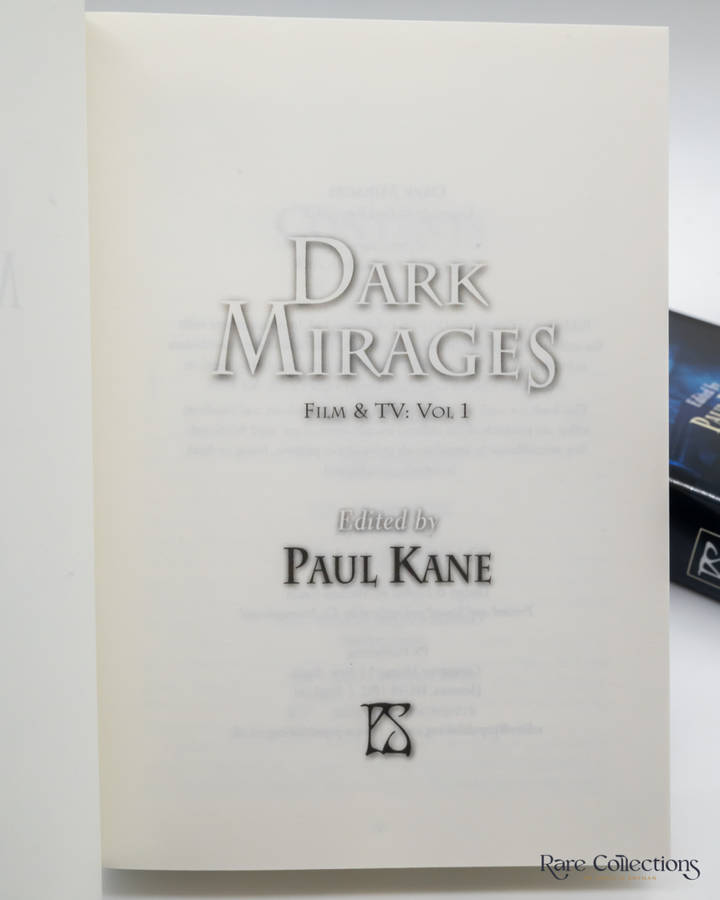 Dark Mirages: Film & TV: Vol 1 (Signed by 7 Contributors)