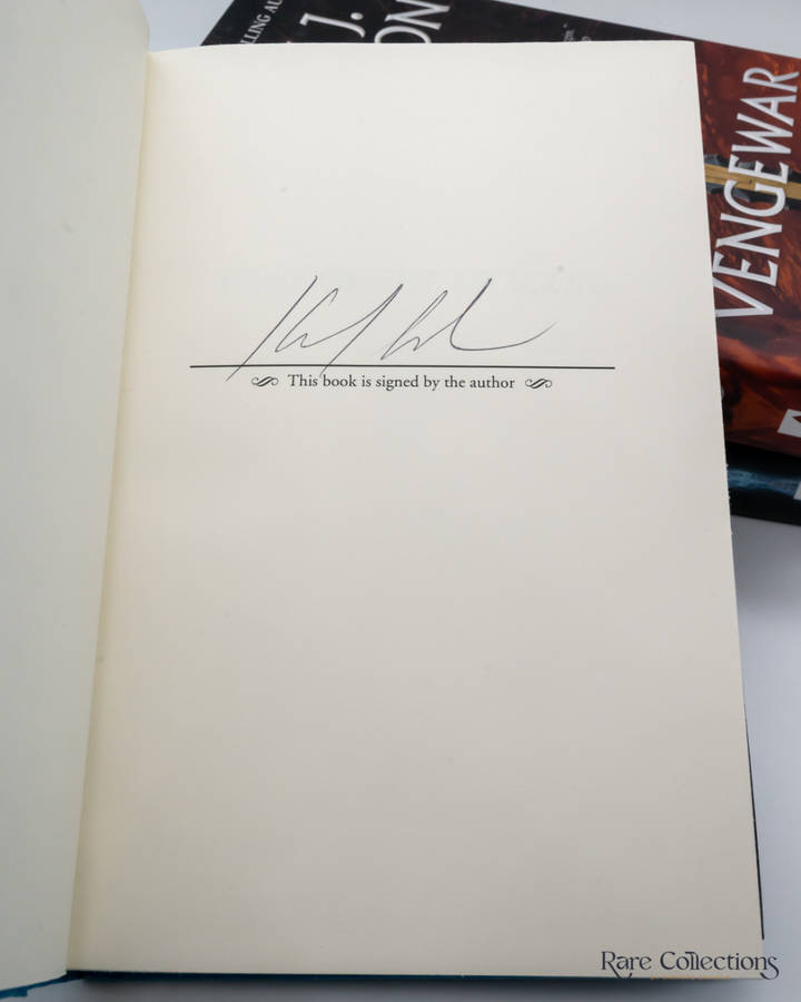Spine of the Dragon, Vengewar & Gods and Dragons - Signed by Kevin J. Anderson