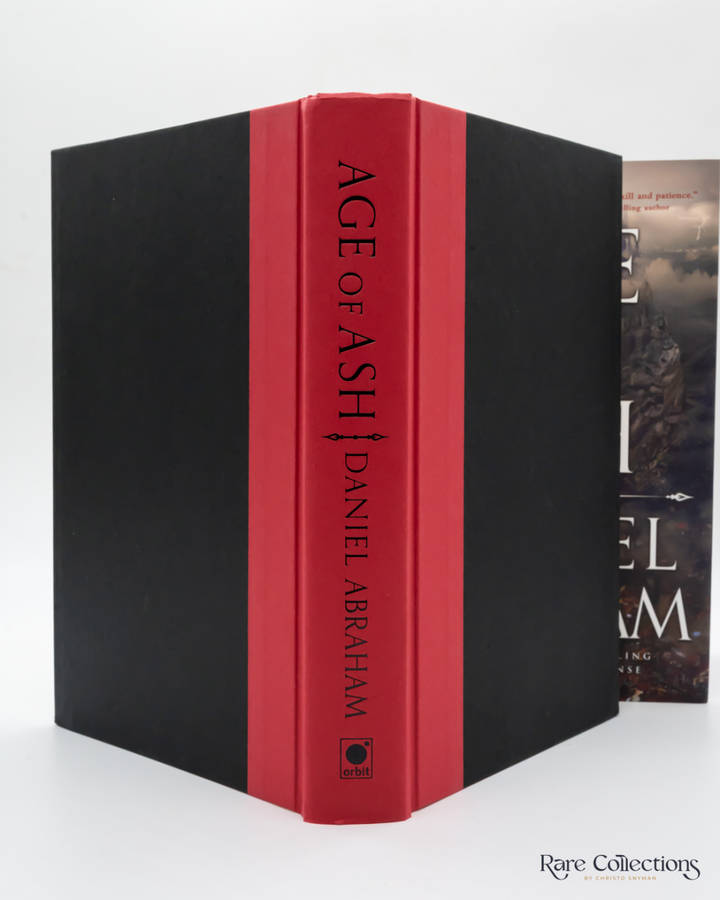 Age of Ash (#1 Kithamar Trilogy) by Daniel Abraham - signed copy