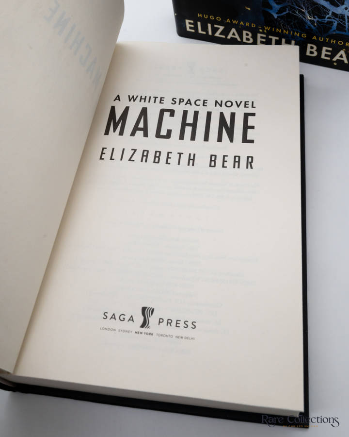 Machine (#2 White Space) by Elizabeth Bear - signed copy