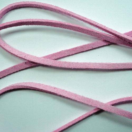PINK Leather Cord - 1 metre