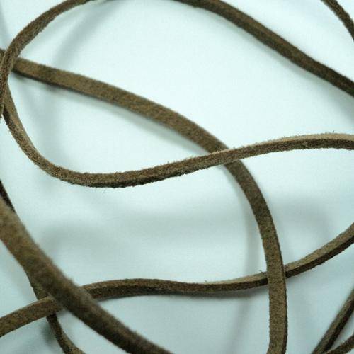 BROWN Leather Cord - 1 metre