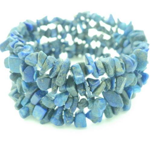 MULTI-STRAND **LAPIS LAZULI** GEMSTONE BRACELET