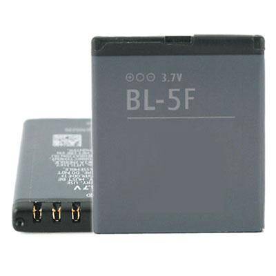 Nokia BL-5F Battery : X5-01, N78, N96, N95, N98, N83, N99, N93i, E65, 6210, 6210si, E65, 6290, 6710