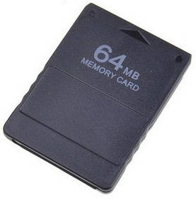 Playstation 2,  64MB Memory Card