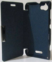 Sony Xperia L, S36 Flip Pouch (Blue)