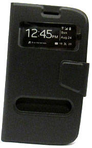 Samsung Galaxy Grand Neo 9060 Flip Case (Black)