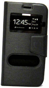 Samsung Galaxy S5 Mini flip Case (Black)