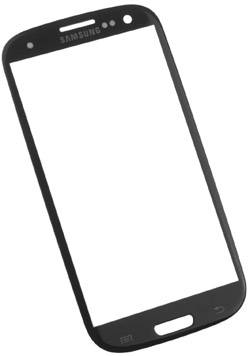 Samsung Galaxy S3 Glass (Black)  + FREE Screenguard