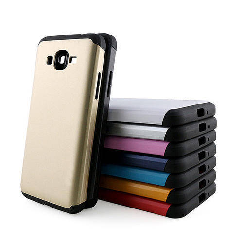 Samsung Galaxy J5 Rugged Case (Gold)