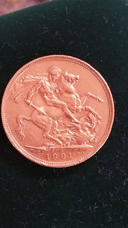 The 1893-1901 Old Head Victoria Gold Full Sovereign