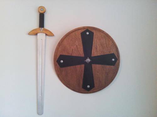 Long Sword and Shield set (wooden)