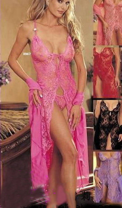 Beautiful Lace Lingerie in Pink