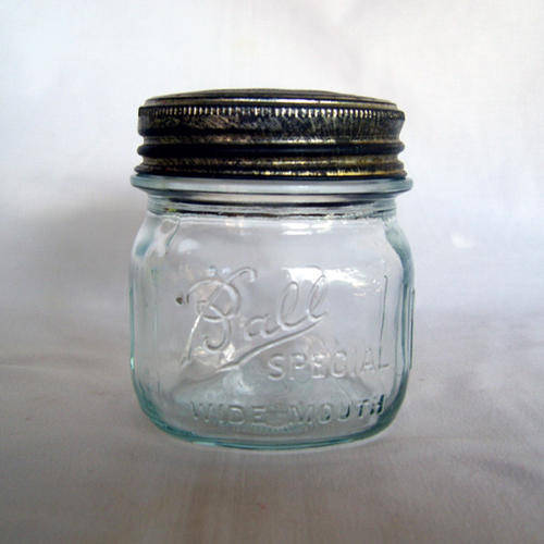 Small Vintage Balls Jar