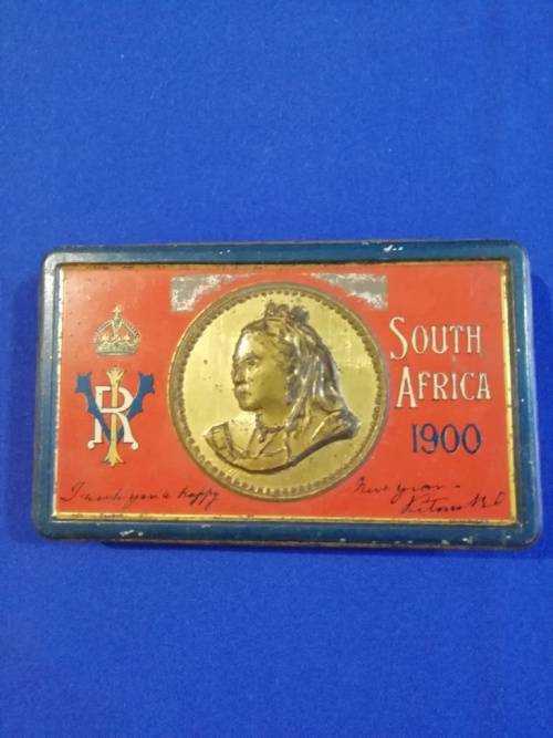 Queen victoria chocolate tin