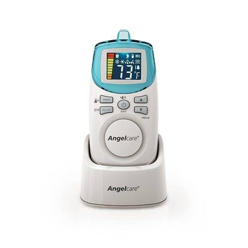 Angelcare Movement And Sound Monitor, Aqua/White