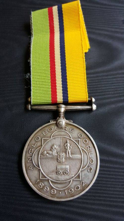 ABO MEDAL - AWARDED TO BURGER E.P. SERFONTEIN