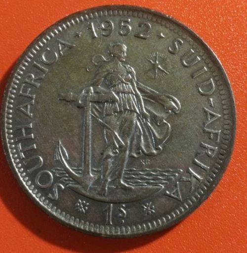 1952 - SA UNION 1 SHILLING