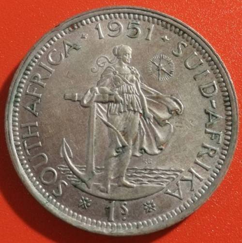 1951 - SA UNION 1 SHILLING