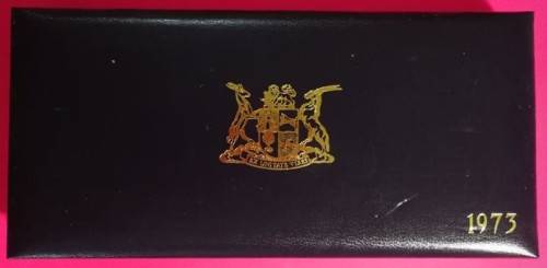 1973 - SA SHORT PROOFSET  - WITH SILVER R1