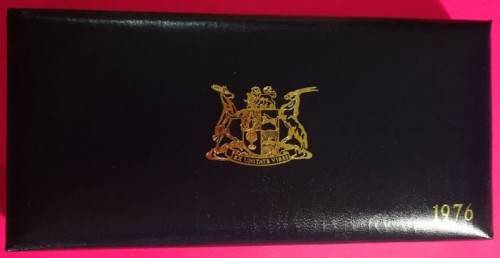 1976 - SA SHORT PROOFSET  - WITH SILVER R1