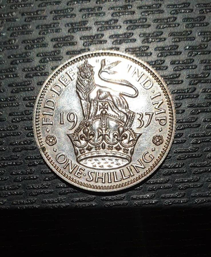 ***WOW! 1937 GREAT BRITAIN SHILLING***