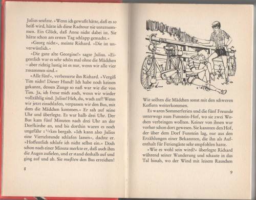 5 FREUNDE UND DAS BURGVERLIES - ENID BLYTON