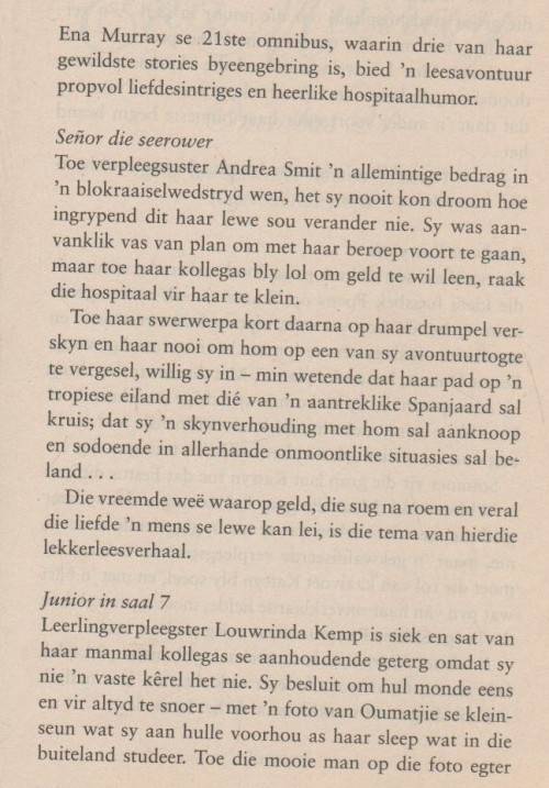 ENA MURRAY, OMNIBUS NOMMER 21 (1 STE UITGAWE 2009)