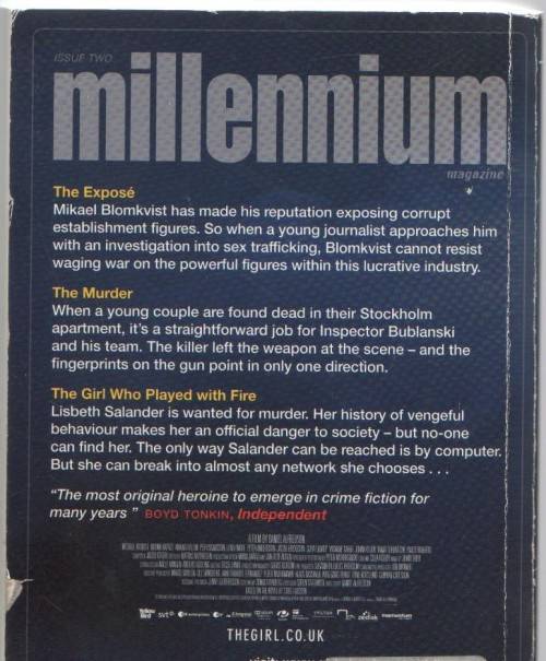 THE GIRL WHO PLAYED WITH FIRE - STIEG LARSSON (2006)