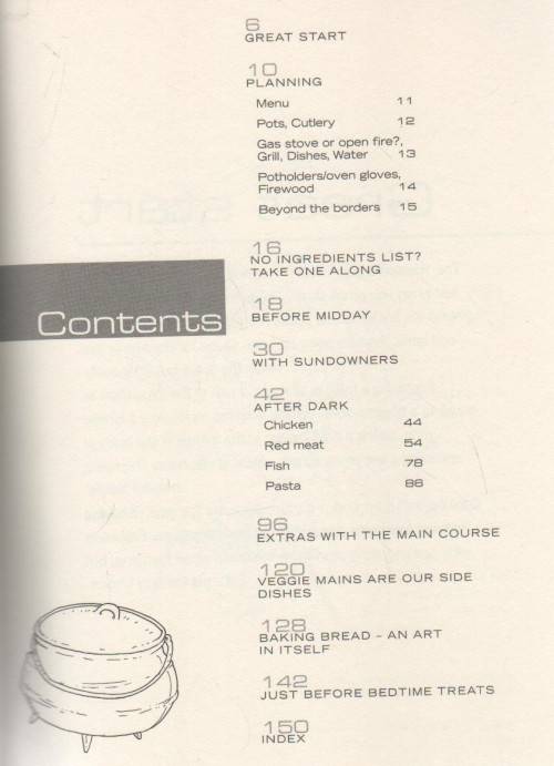 VOETSPORE COOKBOOK, AN ESSENTIAL COOKBOOK FOR 4X4 ENTHUSIASTS - JOHAN BADENHORST (1 ST IMPR 2007)