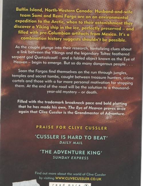 THE EYE OF HEAVEN - CLIVE CUSSLER (AND RUSSEL BLAKE - 2015)