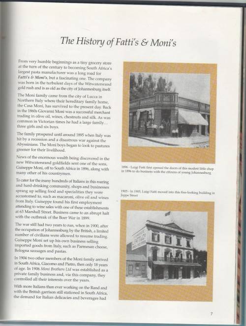 FATTI`S & MONI`S, PASTA COOKBOOK - IRENE WARD (1 ST PUBLISHED 1977)