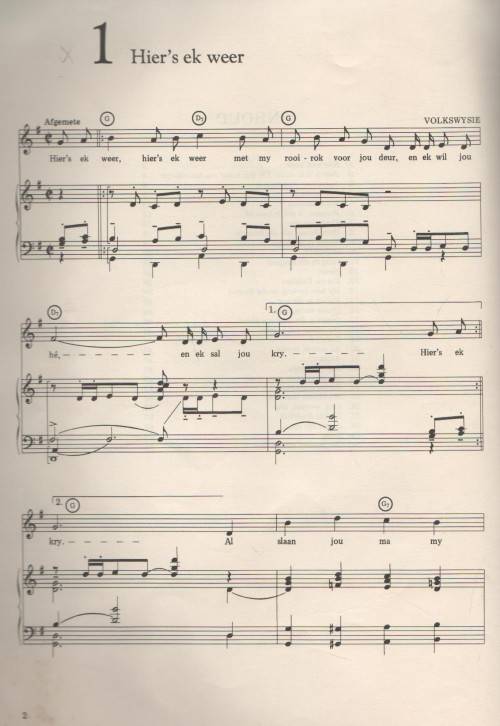 FAK LEKKERSING-LIEDJIES (1 STE UITGAWE 1976)