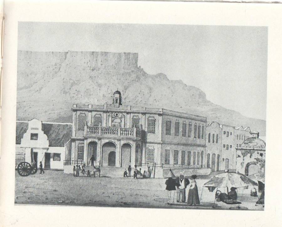 THE OLD TOWN HOUSE, DIE BURGER RAAD-EN-WAGHUIS - WILLIAM FEHR (1955)