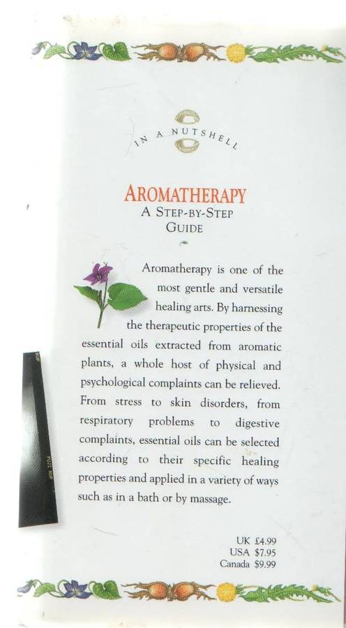 AROMATHERAPY, A STEP-BY-STEP GUIDE - SHEILA LAVERY (1 ST PUBLISHED 1997)