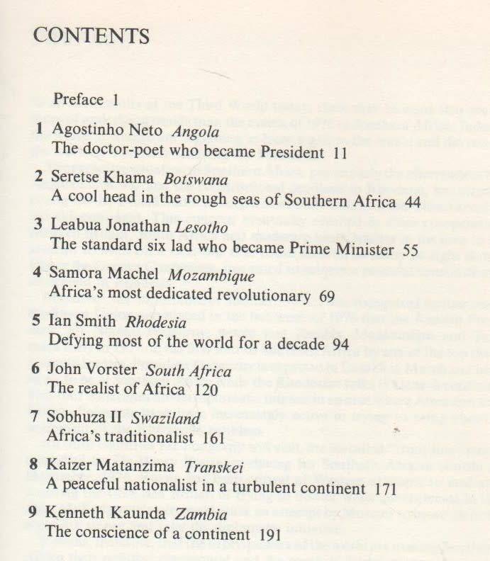 THE TANGLED WEB LEADERSHIP AND CHANGE IN SOUTHERN AFRICA - A P J VAN RENSBURG (1 ST EDITION 1977)