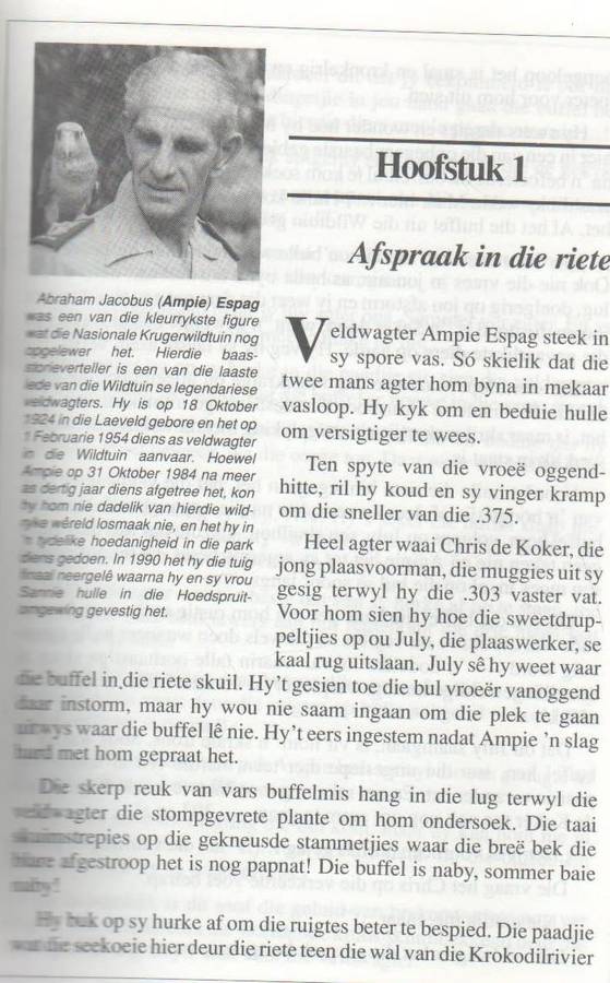 DIE VELDWAGTERS VERTEL, 78 WARE VERHALE UIT ONS NASIONALE PARKE - JAN RODERIGUES (1999 - GETEKEN)