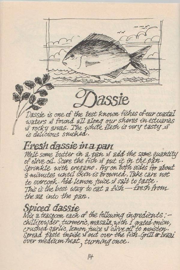 GONE FISHING! SOUTH AFRICAN RECIPES FROM THE SEA - LINDA VICQUERY (1991)